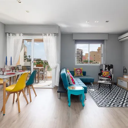 Retro Divino Con Piscina Y Playa Familias Parejas Apartment