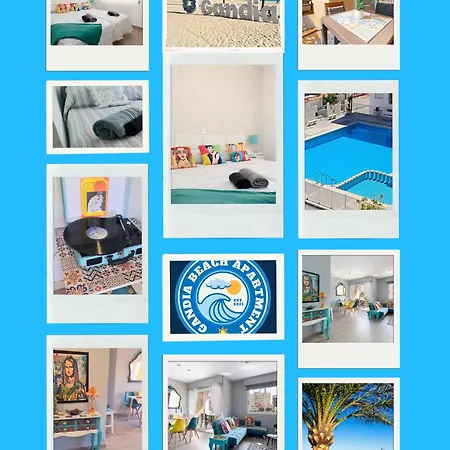 Retro Divino Con Piscina Y Playa Familias Parejas Apartment Playa de Gandia